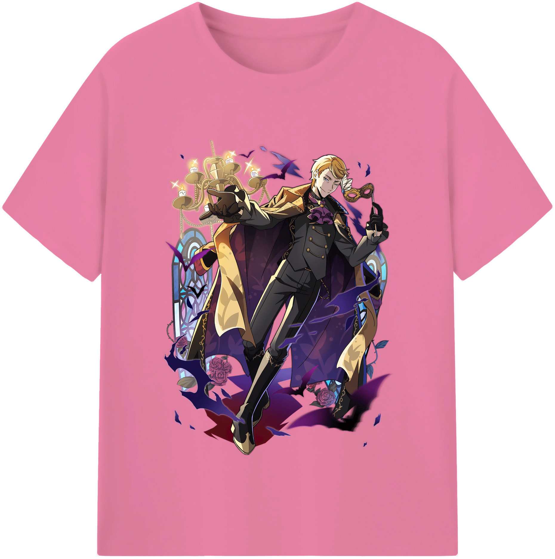 （画像用） 文豪ストレイドッグス Bungo Stray Dogs 綿100％半袖Tシャツ（フロントプリント）